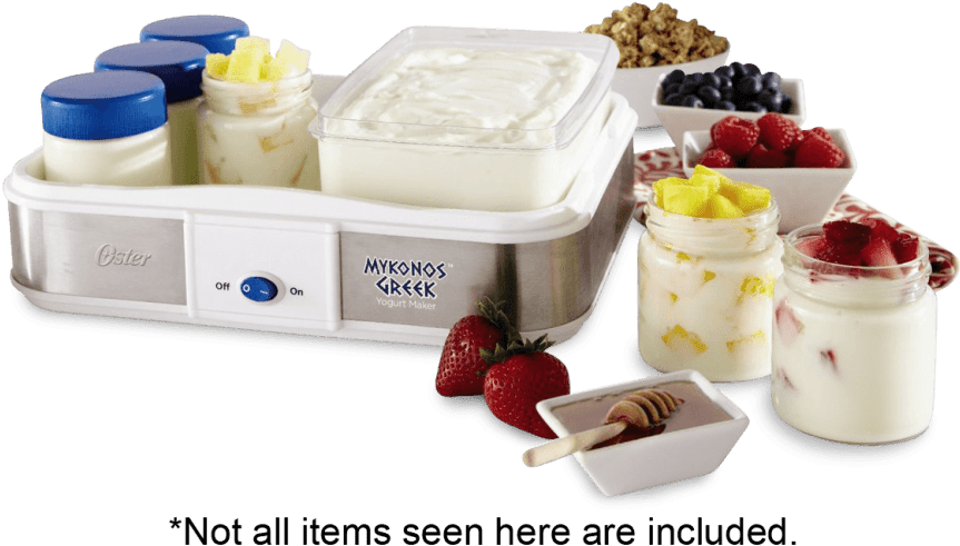 Oster Mykonos Greek Yogurt Maker (864x864), Png Download