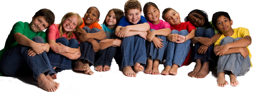 Diverse School Kids (821x310), Png Download