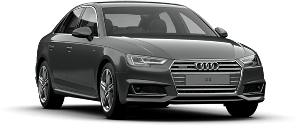 Audi A4 Saloon Transparent Png (952x384), Png Download