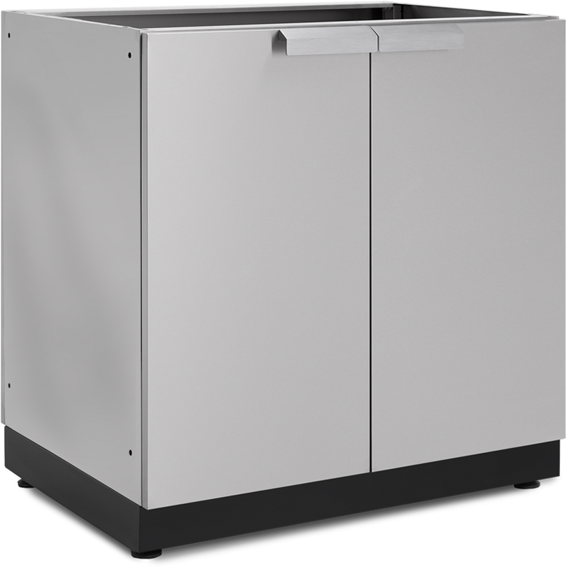 Outdoor Kitchen Stainless Steel Series - Cabinetry (924x1040), Png Download