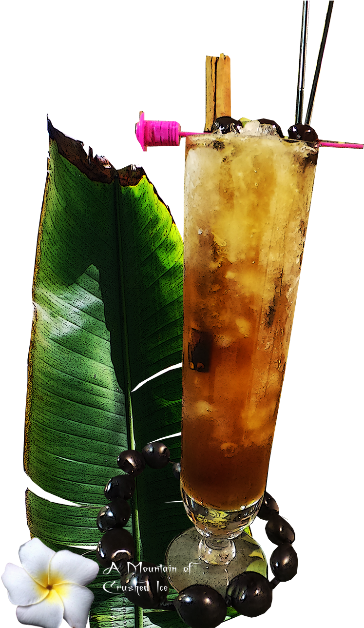 Top With Equal Parts Chinotto And Mexican Coke - World's End Tiki Spiced Rum (800x1313), Png Download