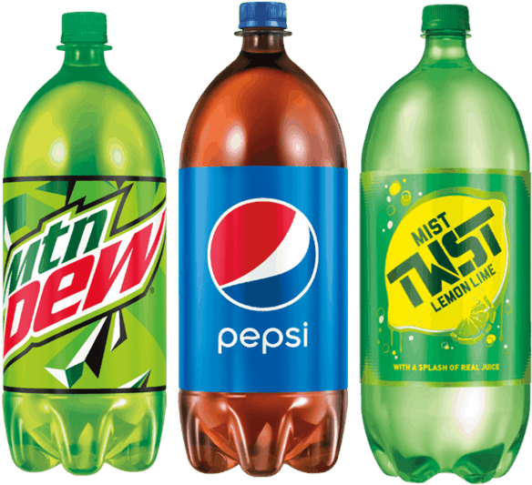 75 For Pepsi-cola® Bottles - Pepsi - 2 L Bottle (600x551), Png Download