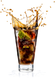Malibu Coco-cooler Give Your Malibu A Splash Of Cola - Malibu Coke (280x440), Png Download