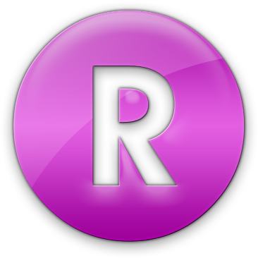 Trademark Icon - Transparent Png Colored Copyright Symbols (420x420), Png Download