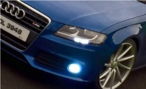 Audi A4 B8 Drl (500x500), Png Download