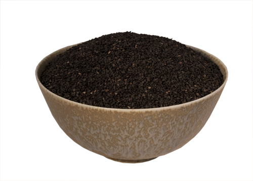 Sesame Seed, Black - Sesame (500x357), Png Download