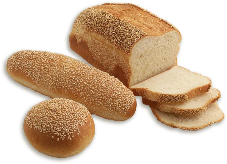 Soft Sesame Sandwich Bread - Sandwich Bread (800x800), Png Download