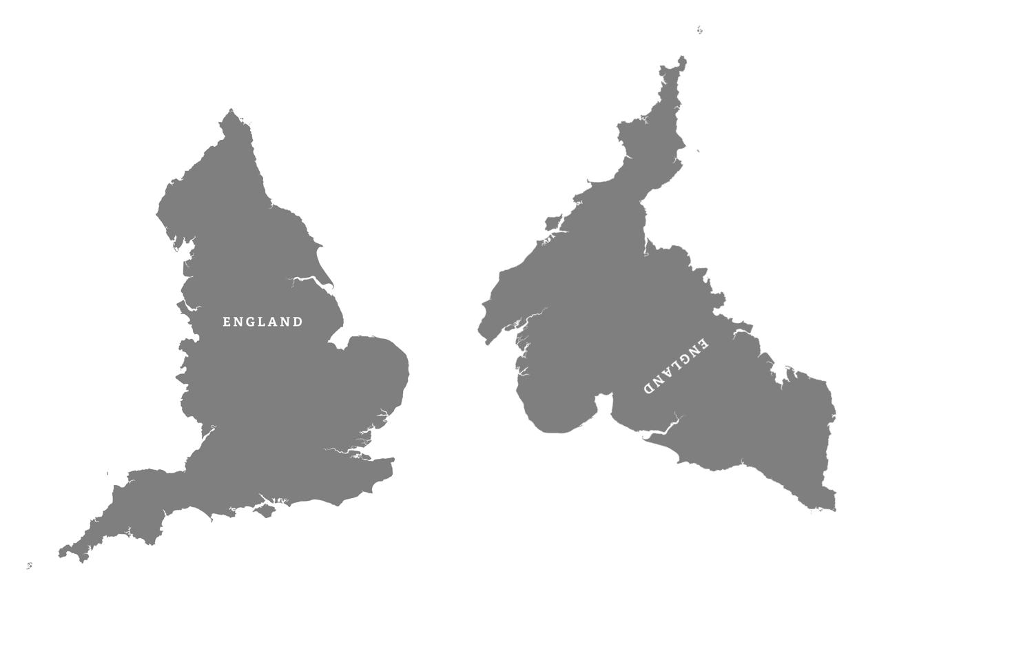 The Two Word Embeddings Of The Same Corpus Learn The - Map Of Uk (1498x958), Png Download