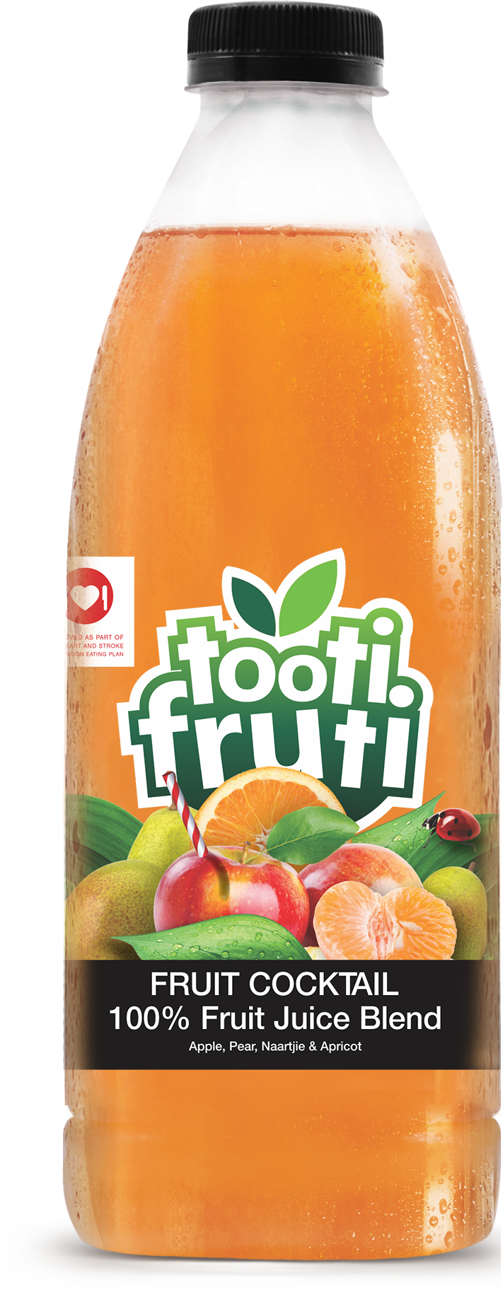 Fruit Cocktail - Orange Soft Drink (933x2221), Png Download