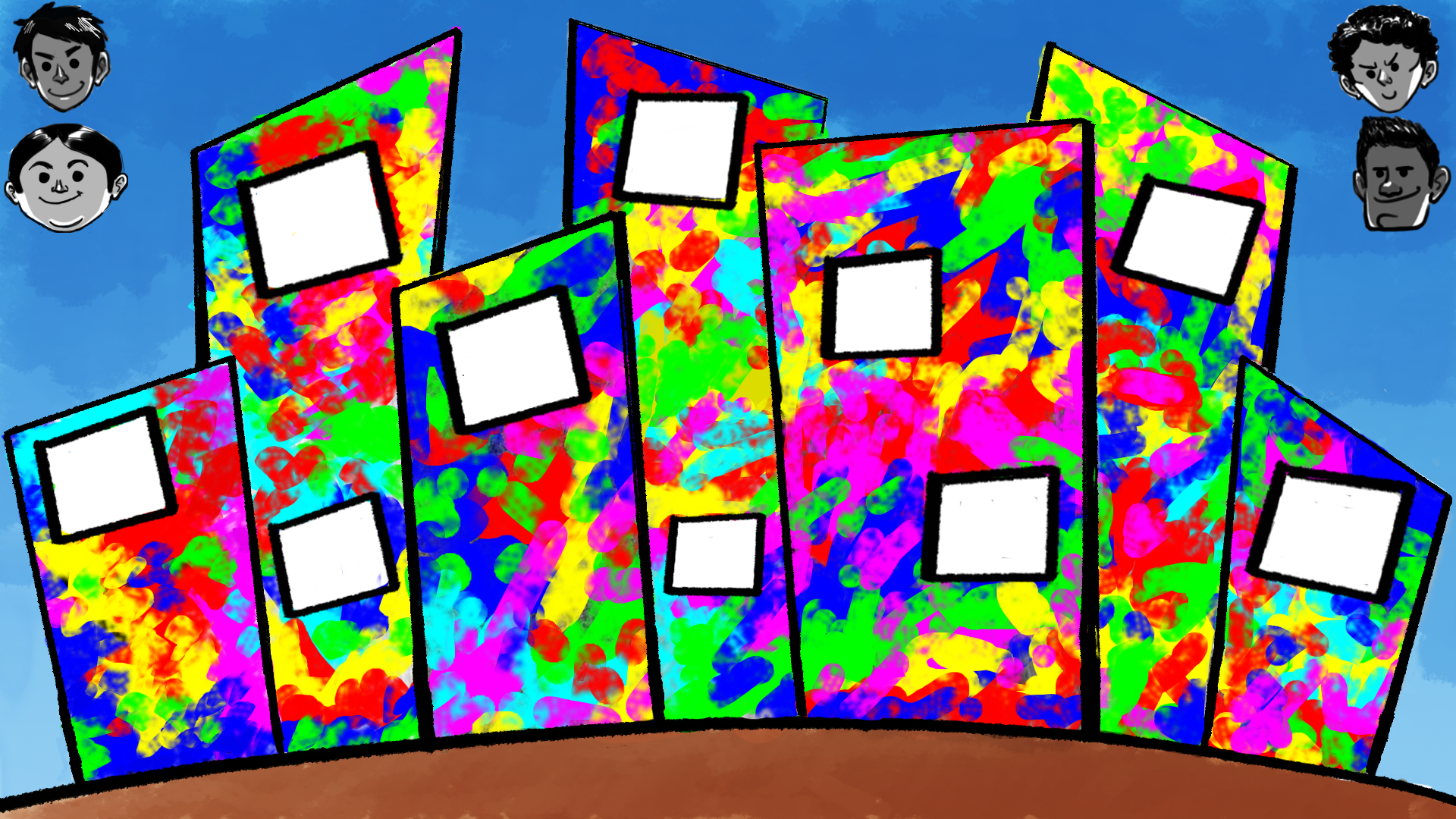 To Give The Complete Carnival Feeling, It Was Really (1920x1080), Png Download