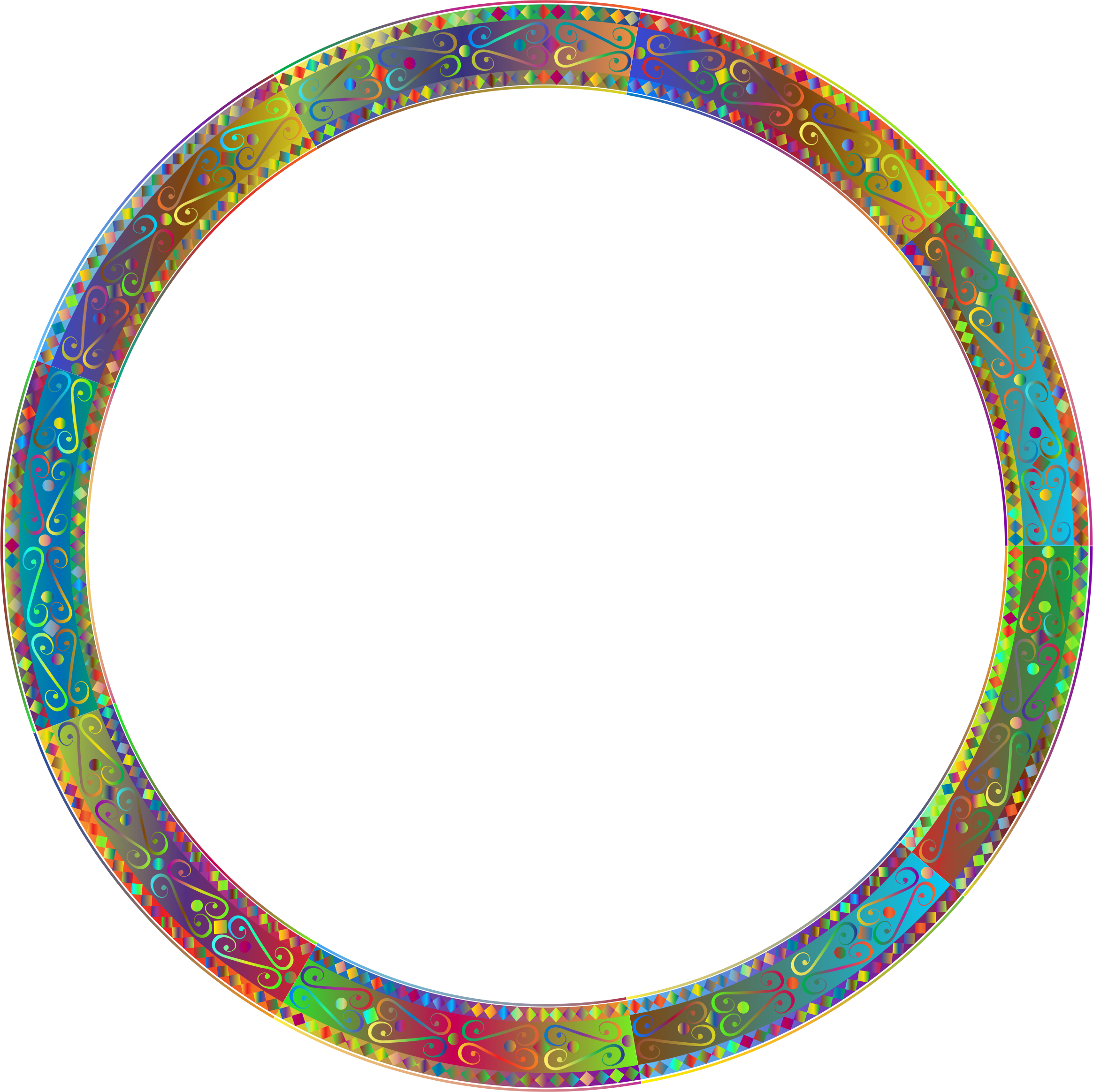 Image Tittle - Transparent Snow Frame Png (2329x2328), Png Download