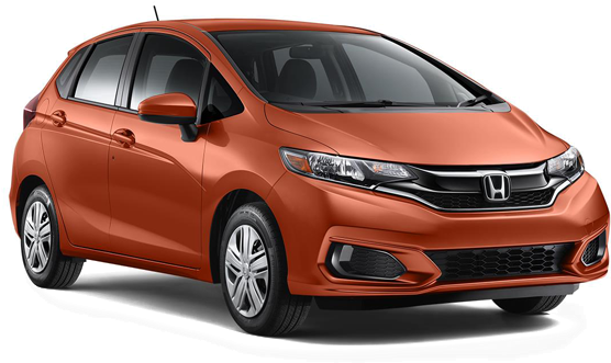 2018 Honda Fit - Honda (600x350), Png Download
