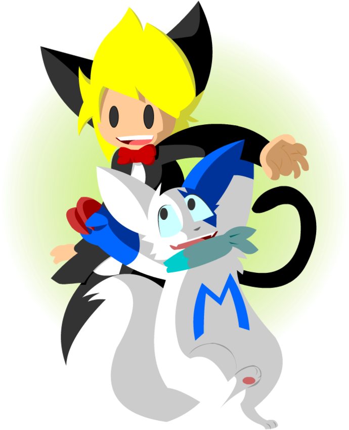 Brother And Sister - Cartoon (760x1051), Png Download