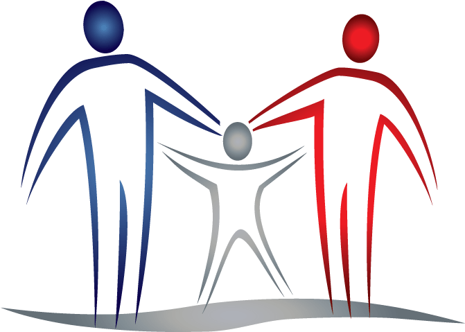 Happy Family (734x634), Png Download