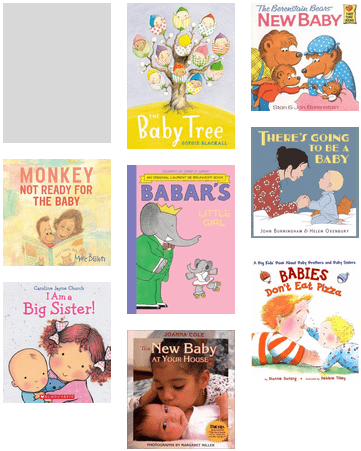 Becoming A Big Brother Or Sister - Baby Tree; Nook Book; Author - Sophie Blackall (436x496), Png Download