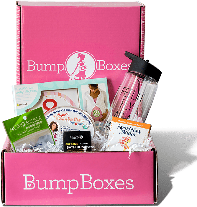Bump Boxes 1st Trimester Pregnancy Gift Box (836x800), Png Download