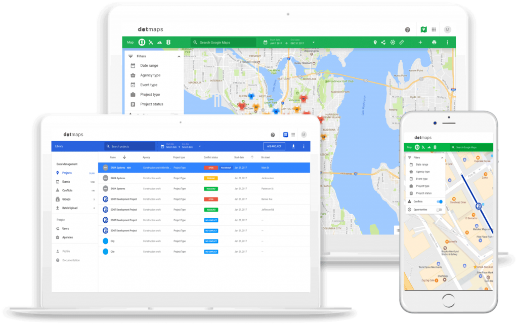 Dotmaps Saves Sdot Millions - Seattle Department Of Transportation (1024x640), Png Download
