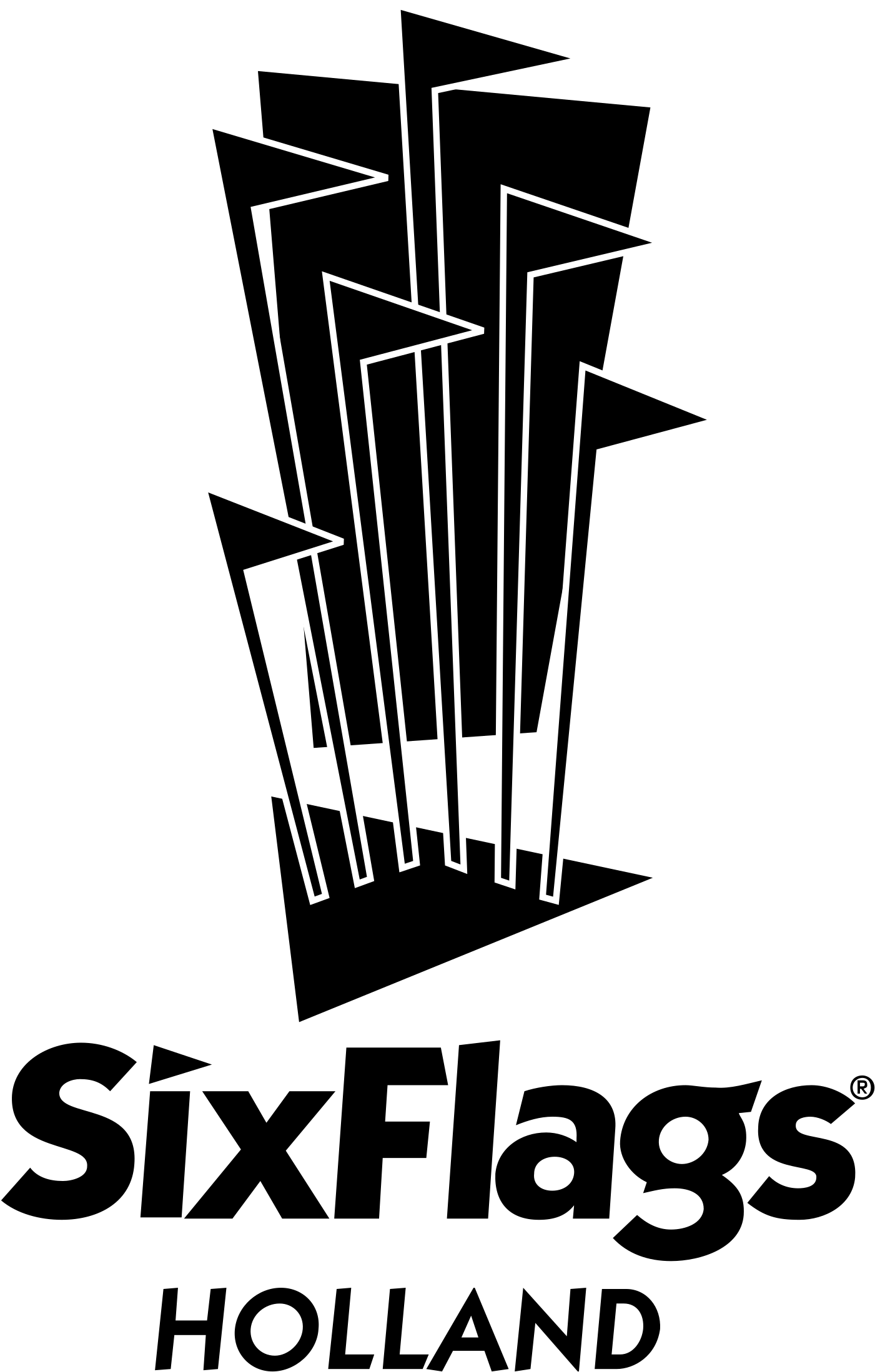 Sixflags Holland Logo Png Transparent - Six Flags Holland Logo (2400x2400), Png Download