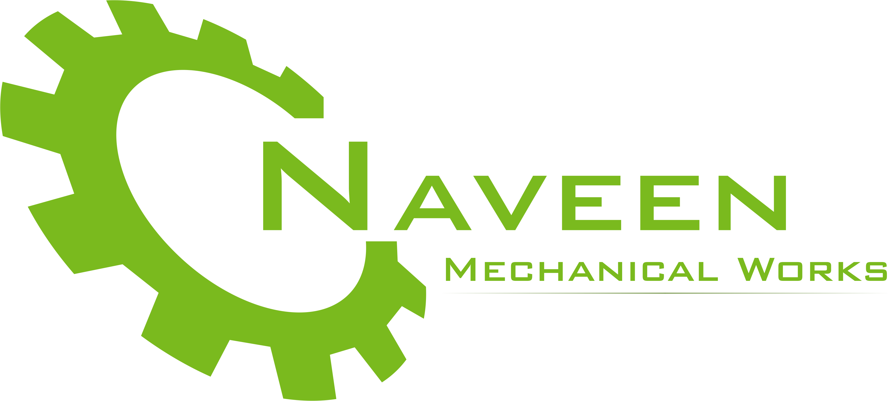 Naveen Mechanical - Threshing Machine (3439x1552), Png Download
