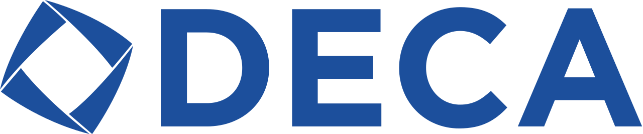 Deca Logo (1280x267), Png Download