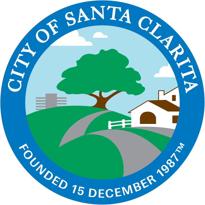 The City Of Santa Clarita's Popular Summer Trolley, - City Of Santa Clarita Logo (870x870), Png Download
