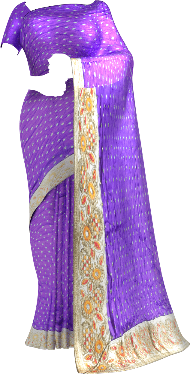 Blouse - Sari (700x1303), Png Download