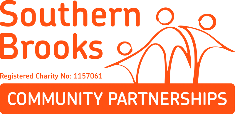 Southern Brooks Community Partnerships - Graphic Design (800x388), Png Download