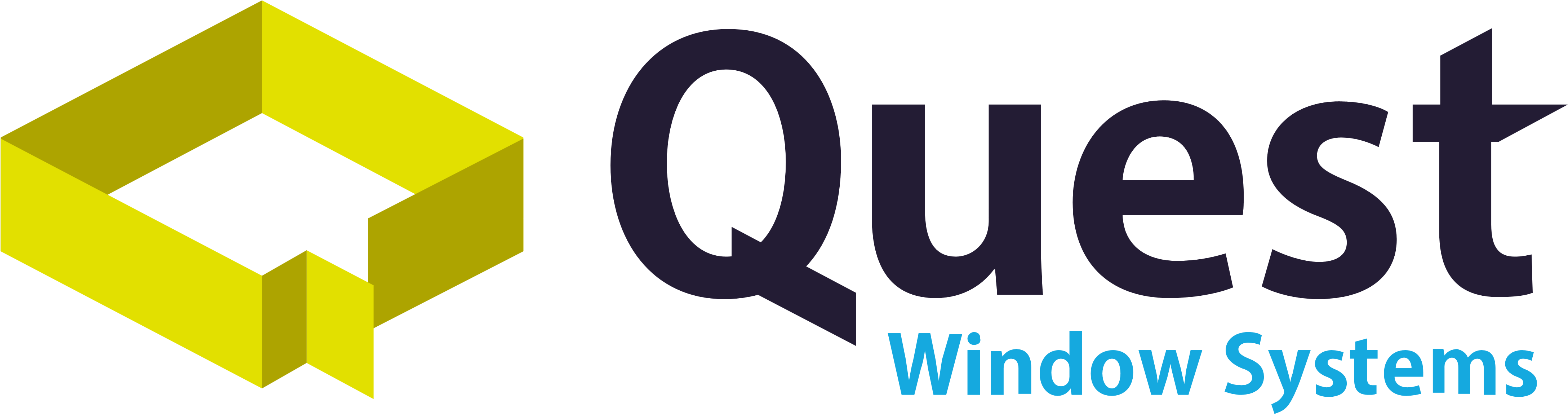 Quest Window Systems Logos Download - Quest Window Systems Logo (4353x1194), Png Download