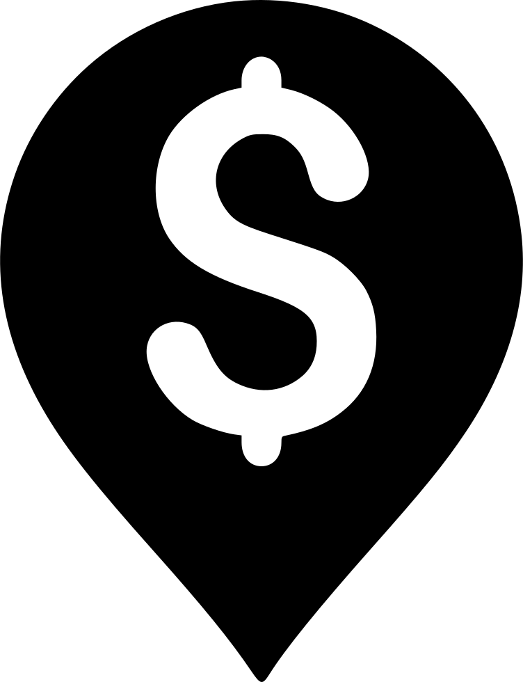 Bank Map Marker - Vector Graphics (752x980), Png Download