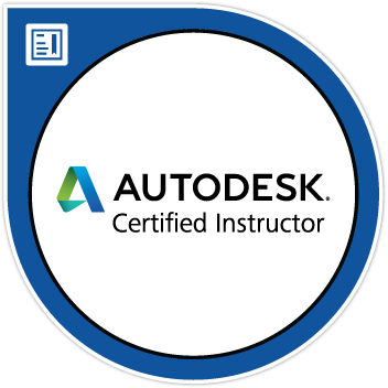 Autodesk Certified Instructor - Autodesk Certified Instructor Badge (352x352), Png Download