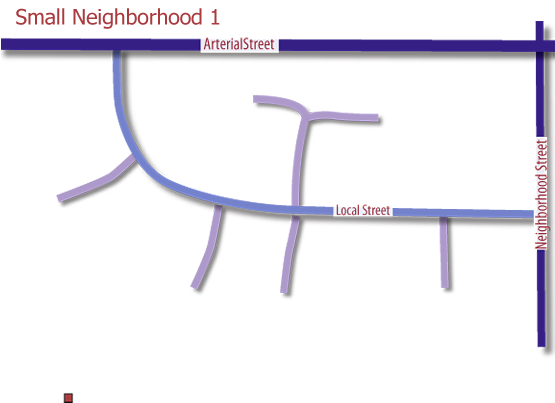 Smneighborhood1-streets - Hurdling (557x418), Png Download