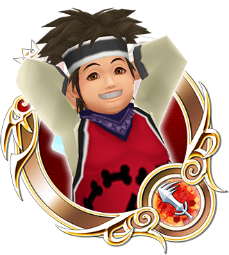 3607 / - Pence Medal Kingdom Heart X (330x368), Png Download