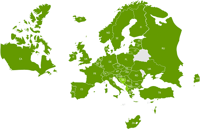 Europe And Russia (700x440), Png Download
