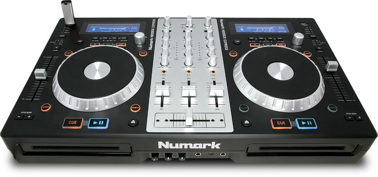 Download Numark Mixdeck Express Numark Mixdeck Express Dj Controller With Cd Full Size PNG