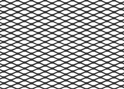 Expanded Metal Mesh - Expanded Metal (418x300), Png Download