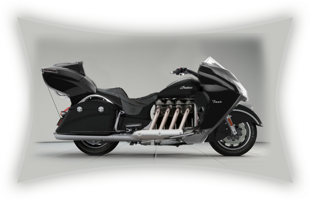 Indian Motorcycle Fixed Fairing (1300x700), Png Download