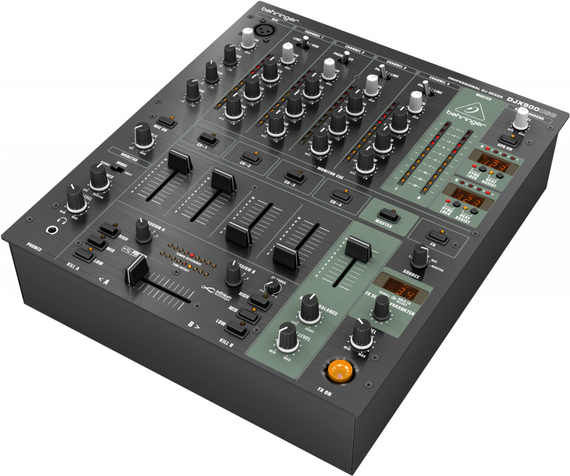 Behringer Djx900usb - Behringer Djx900usb Professional 5-channel Dj Mixer (800x800), Png Download