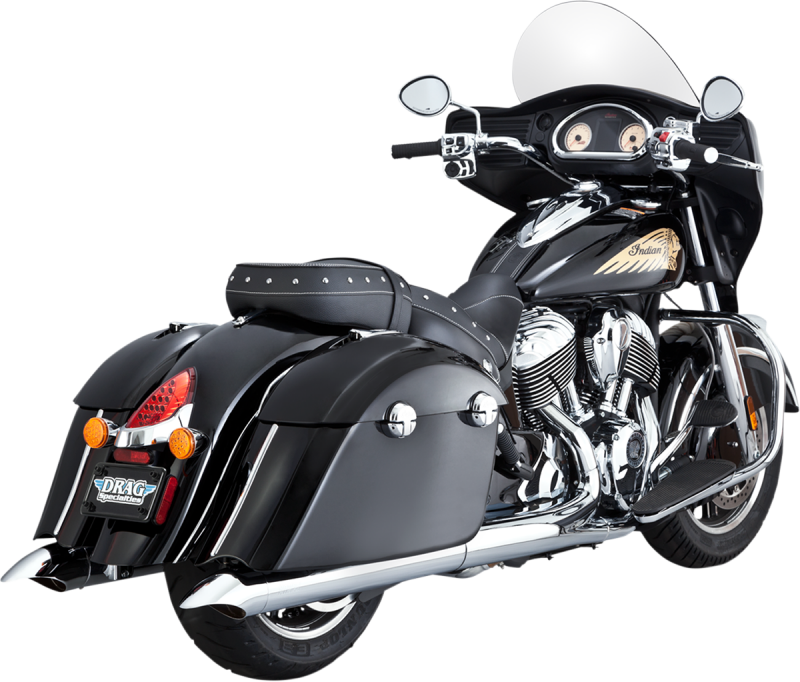 Indian Chieftain Vance And Hines (800x682), Png Download