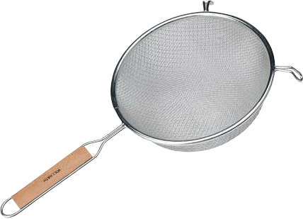 Tinned Wire Mesh Strainer - Strainer Double Mesh (428x309), Png Download