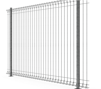 Wire Mesh Panels Auckland Popular Hampden, Folded Fence - Fence (409x339), Png Download