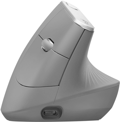 Logitech Mx Vertical - Vertical Mouse Logitech (661x600), Png Download