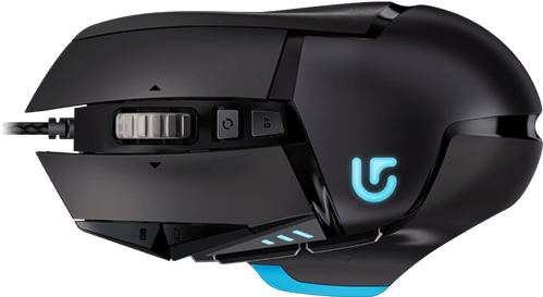 Logitech G502 Proteus Spectrum (498x319), Png Download