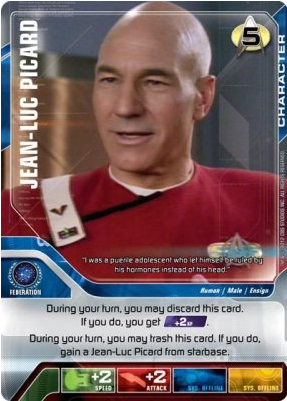 Star Trek Deck Building Game - Player (400x400), Png Download