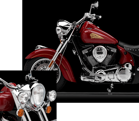 In 1999 The Indian Motorcycle Company Was Merged With - Indian Chief Vintage (565x493), Png Download