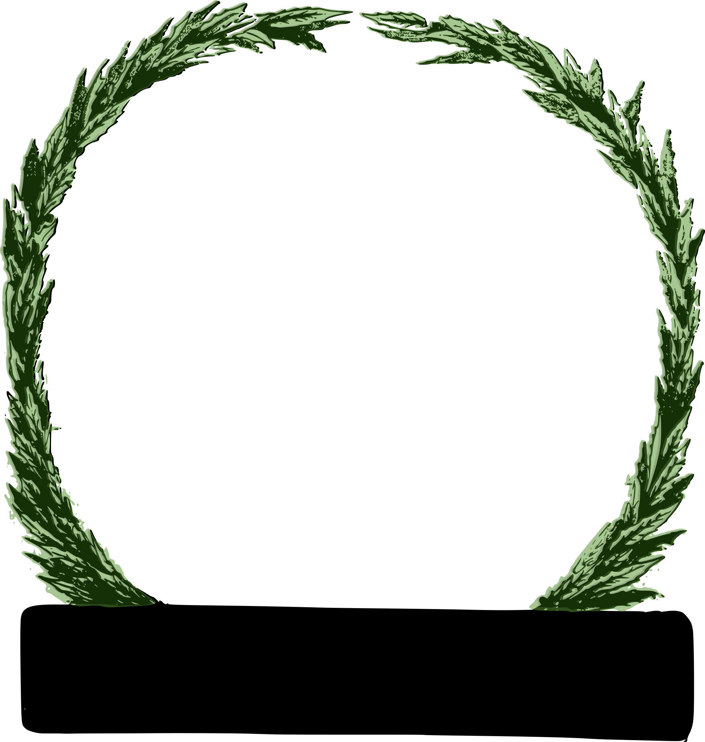 Wreath Clipart Peace - Portable Network Graphics (2281x2400), Png Download