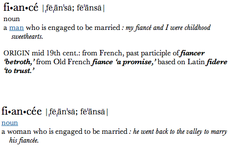 Til There's A Difference Between The Words Fiancé And - Boustrophedon (470x300), Png Download