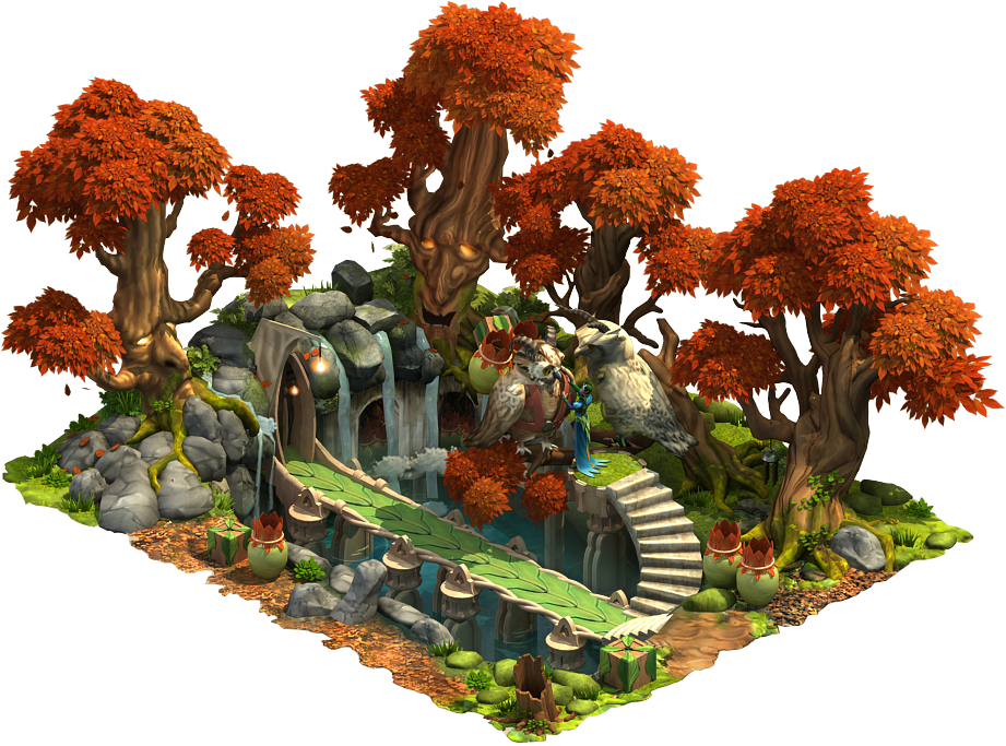 B Gr4 Portal 4 0009 - Forest (921x683), Png Download