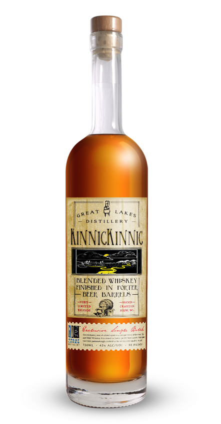 Porter Beer Finished Kinnickinnic Whiskey - Whisky (454x900), Png Download