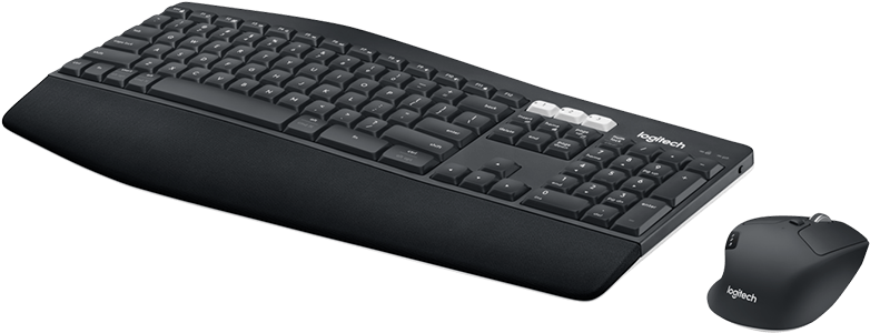 Mk850 Performance Overview Page - Logitech Mk850 Performance Wireless Desktop Keyboard (800x687), Png Download