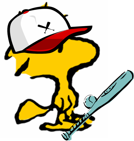 New York Baseball Wallpaper - Yellow Bird Off Charlie Brown (550x581), Png Download